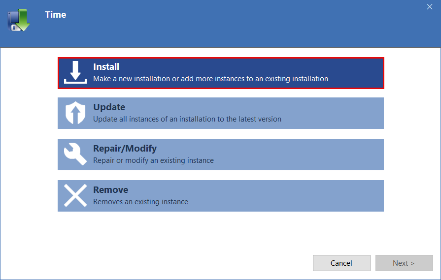 TIME Install 3