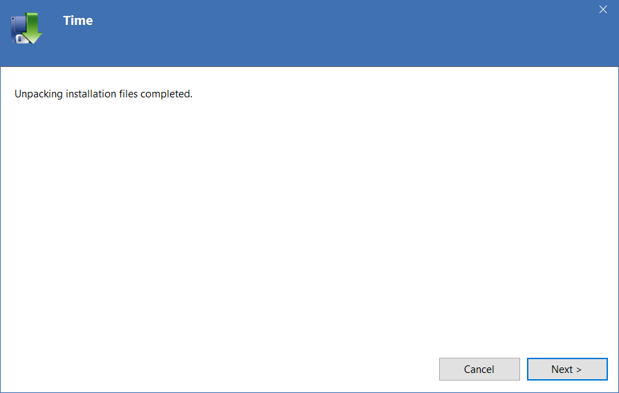 TIME Install 5