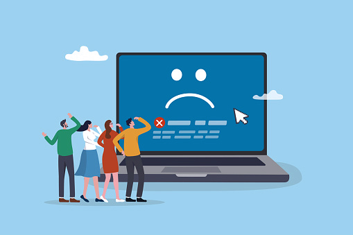 Blue Screen Of Death Istock 2162647768 Blue Filter