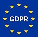 GDPR letters inside EU stars