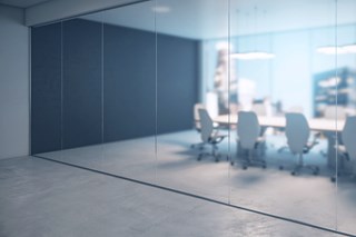 Room W Glass Walls Istock 1427631515 Blue Filter